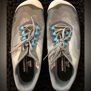 Merrell Women's Vapor Glove 4 Sneaker Monument Gray 9.5